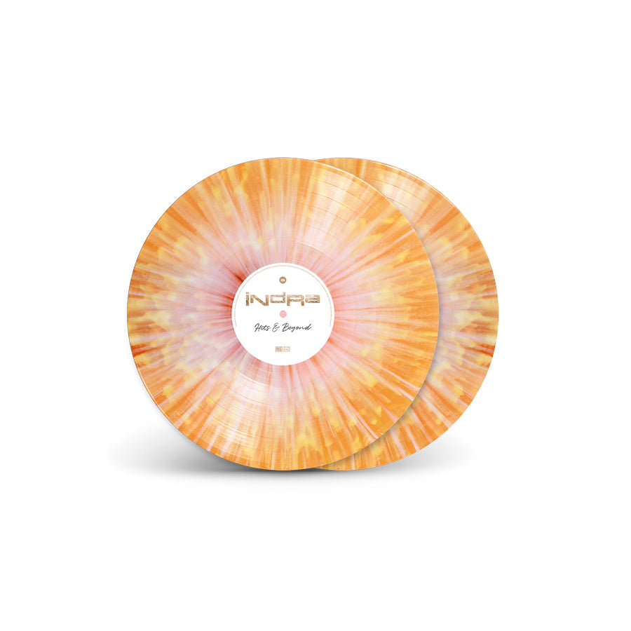 Double Vinyle "Hits & Beyond" (Splatter Orange)